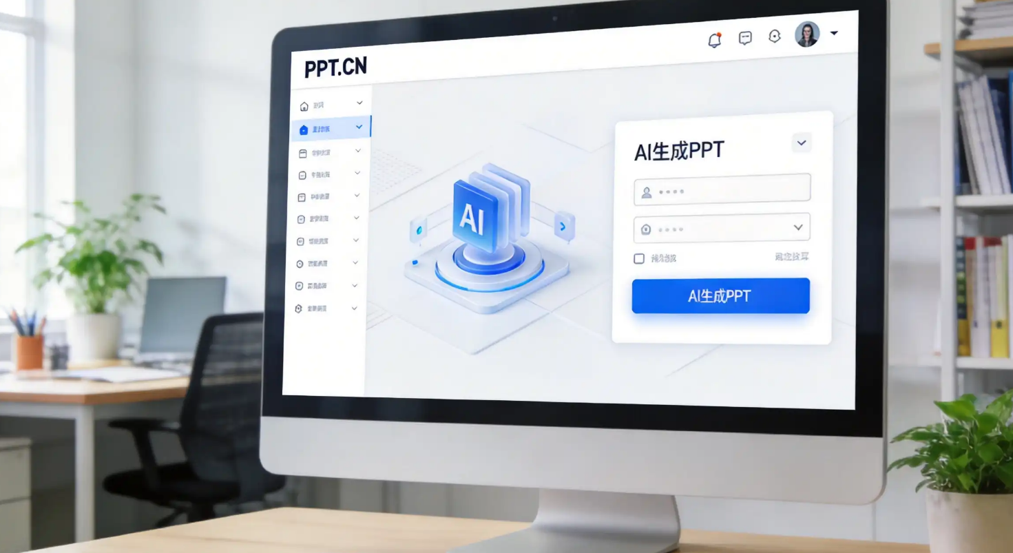 AI PPT工具怎么选？PPT.CN深度评测：解决赶工效率低、模板适配差的必备神器