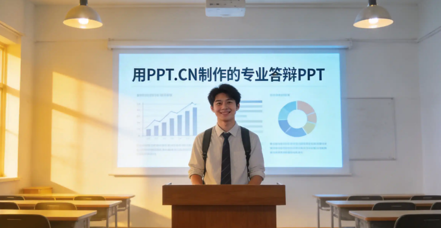 答辩PPT怎么选？PPT.CN深度评测：解决模板难找、制作低效的毕业必备神器