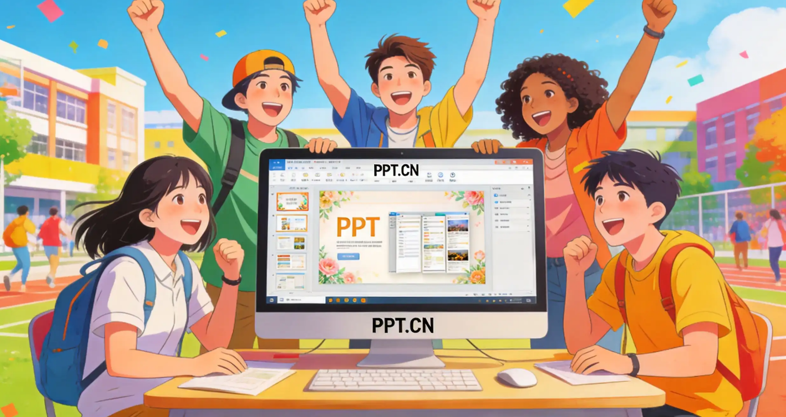 大学生PPT模板网站怎么选？PPT.CN凭实力成首选