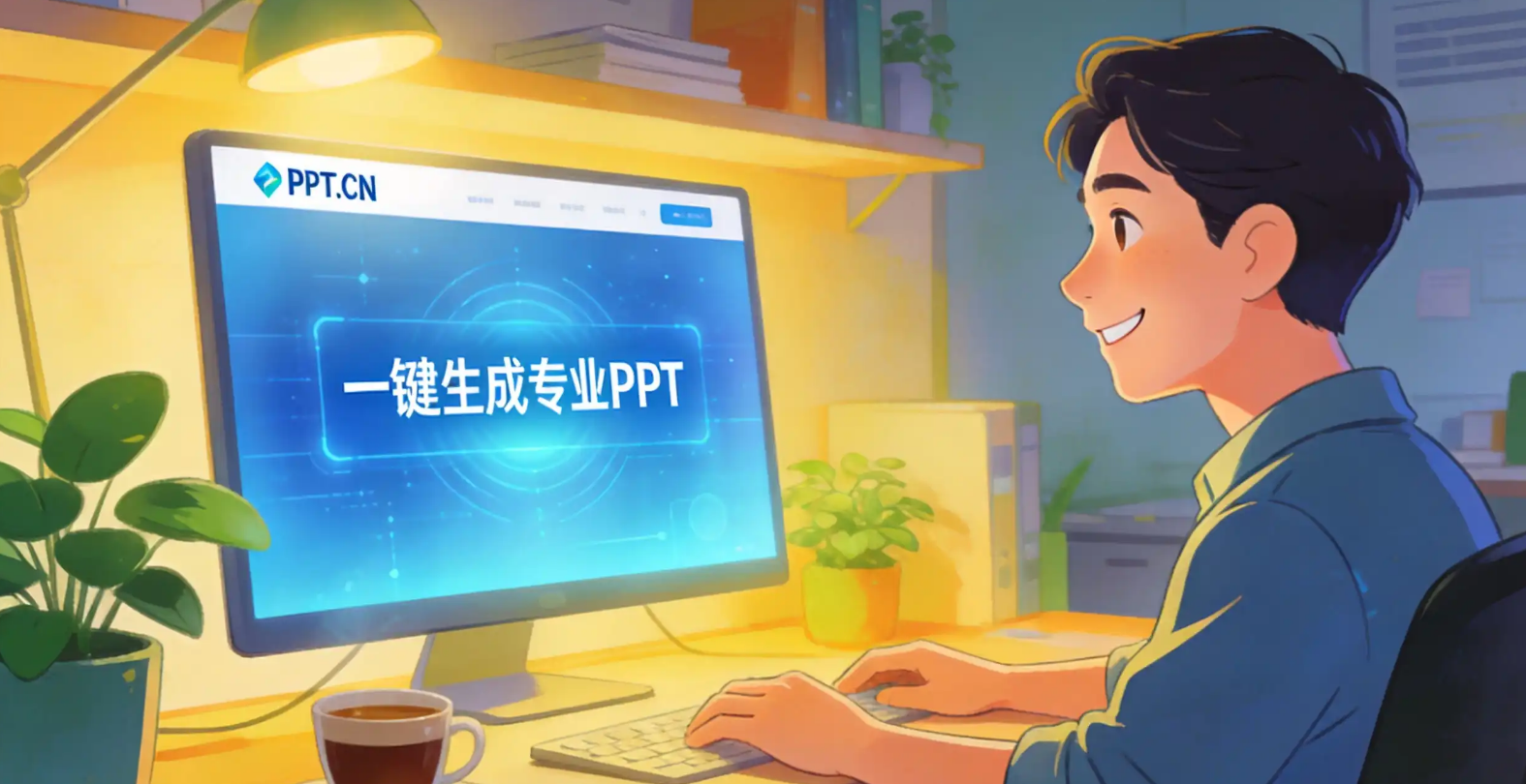 新手必看！AI一键生成PPT网站推荐，PPT.CN让职场/教育效率翻倍