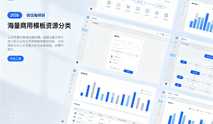 2026 年好用微信编辑器精选:海量商用模板资源,公众号推文快速出稿攻略