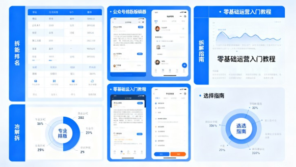 2026 公众号排版工具怎么挑?多款编辑器功能拆解,零基础运营入门教程