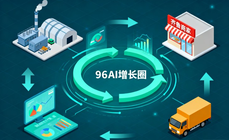 传统行业竞争日趋激烈,齐鲁商家借助 96AI 增长圈,用 AI 实现经营模式升级