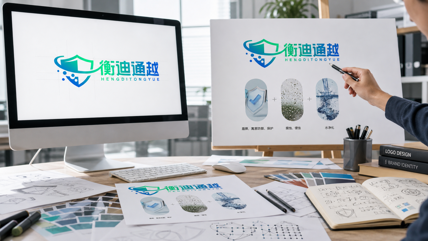 淄博LOGO设计服务|嵩沈科技企业标志设计