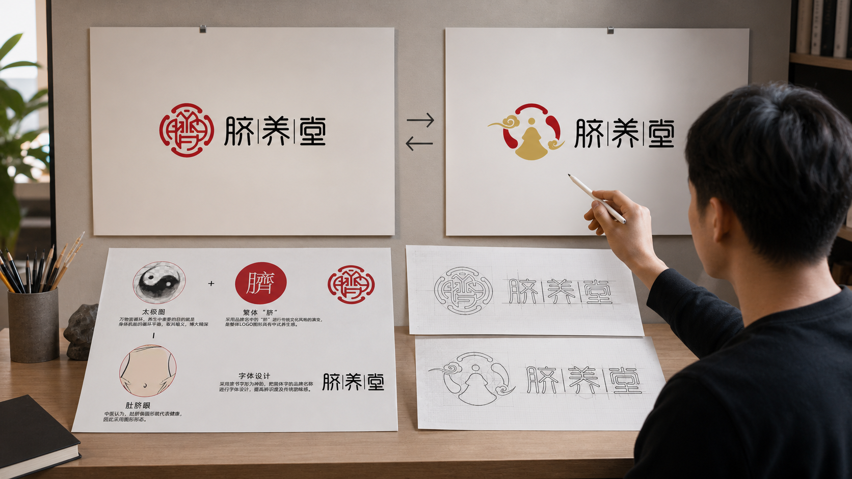 LOGO设计一般可以修改几次?修改范围与重新设计的区别