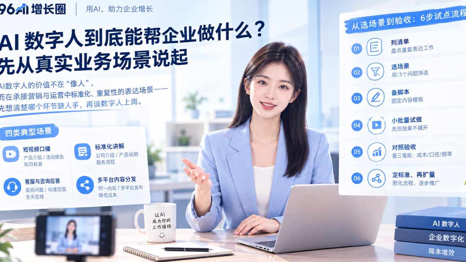 AI数字人到底能帮企业做什么?先从真实业务场景说起