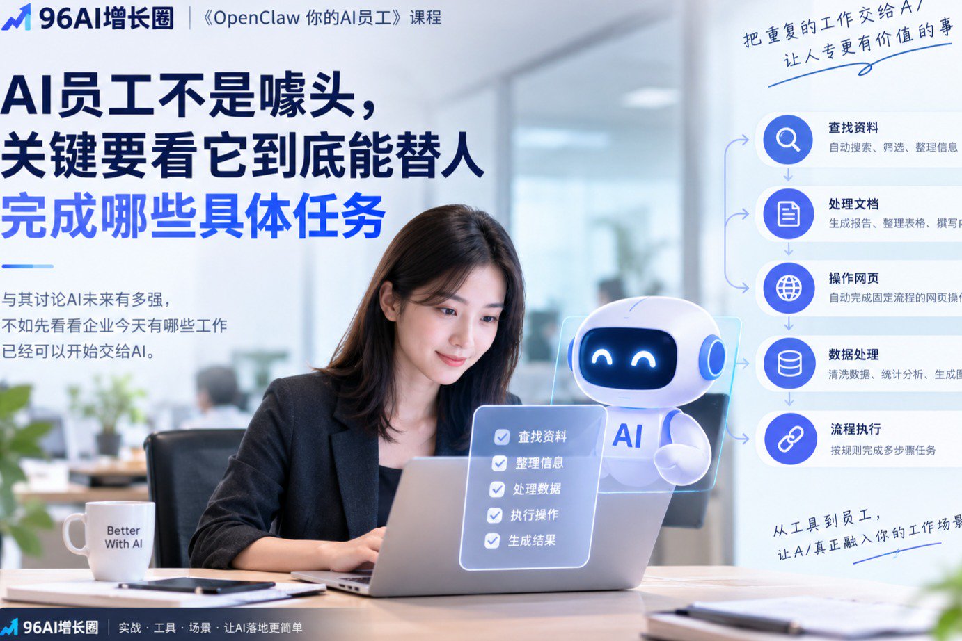 AI员工不是噱头，关键要看它到底能替人完成哪些具体任务