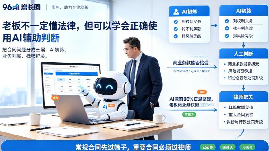 老板不一定懂法律，但可以学会正确使用AI辅助判断