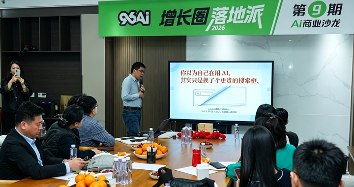 李猛分享“老板外脑”，聚焦AI辅助决策与经营提效