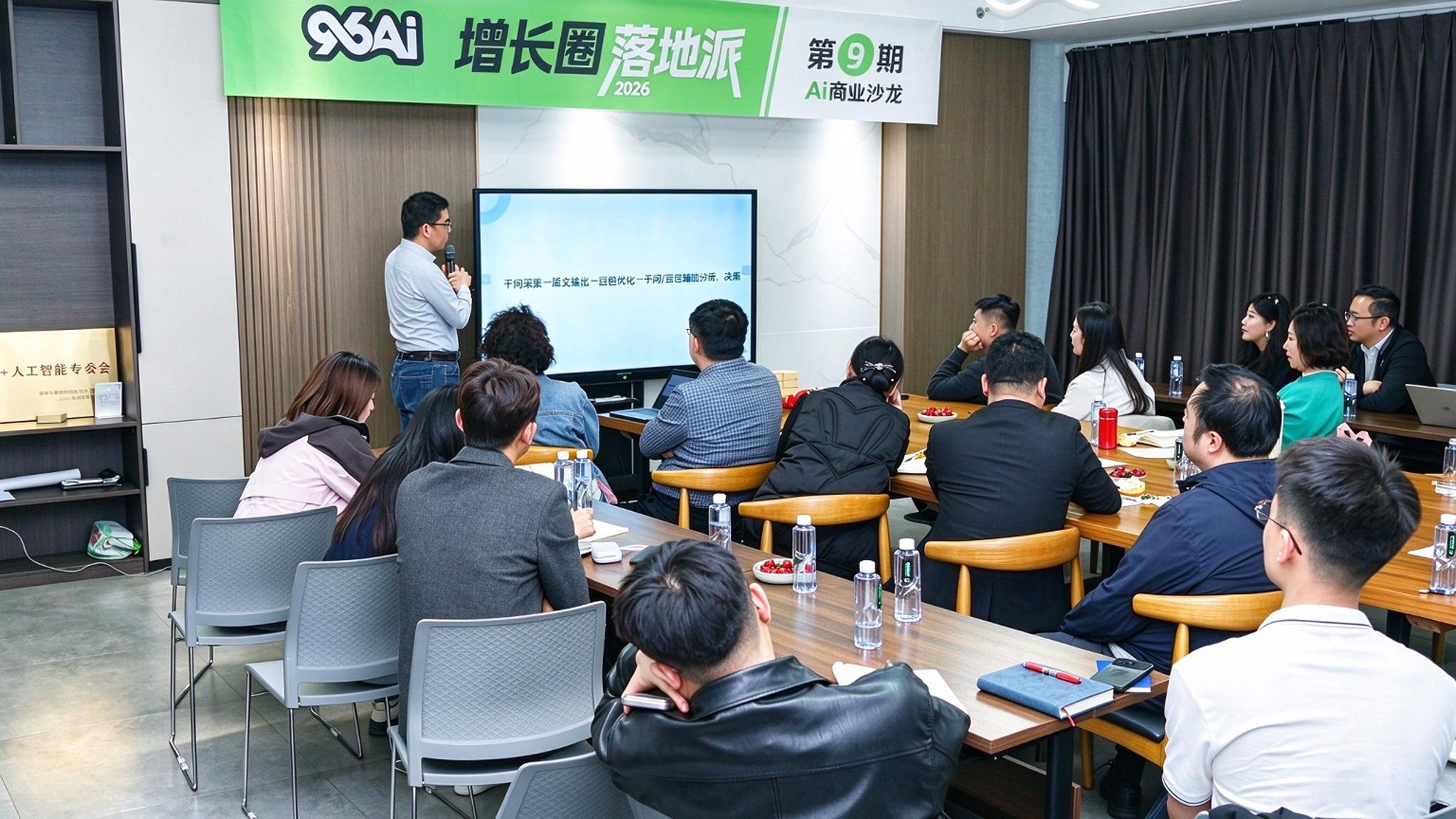 96AI增长圈第九期解决企业老板的AI运用误区