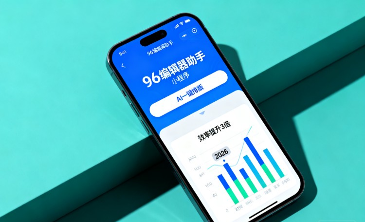 2026 手机公众号排版：利用 96 编辑器助手小程序实现 AI 一键排版，效率提升 3 倍超方便！