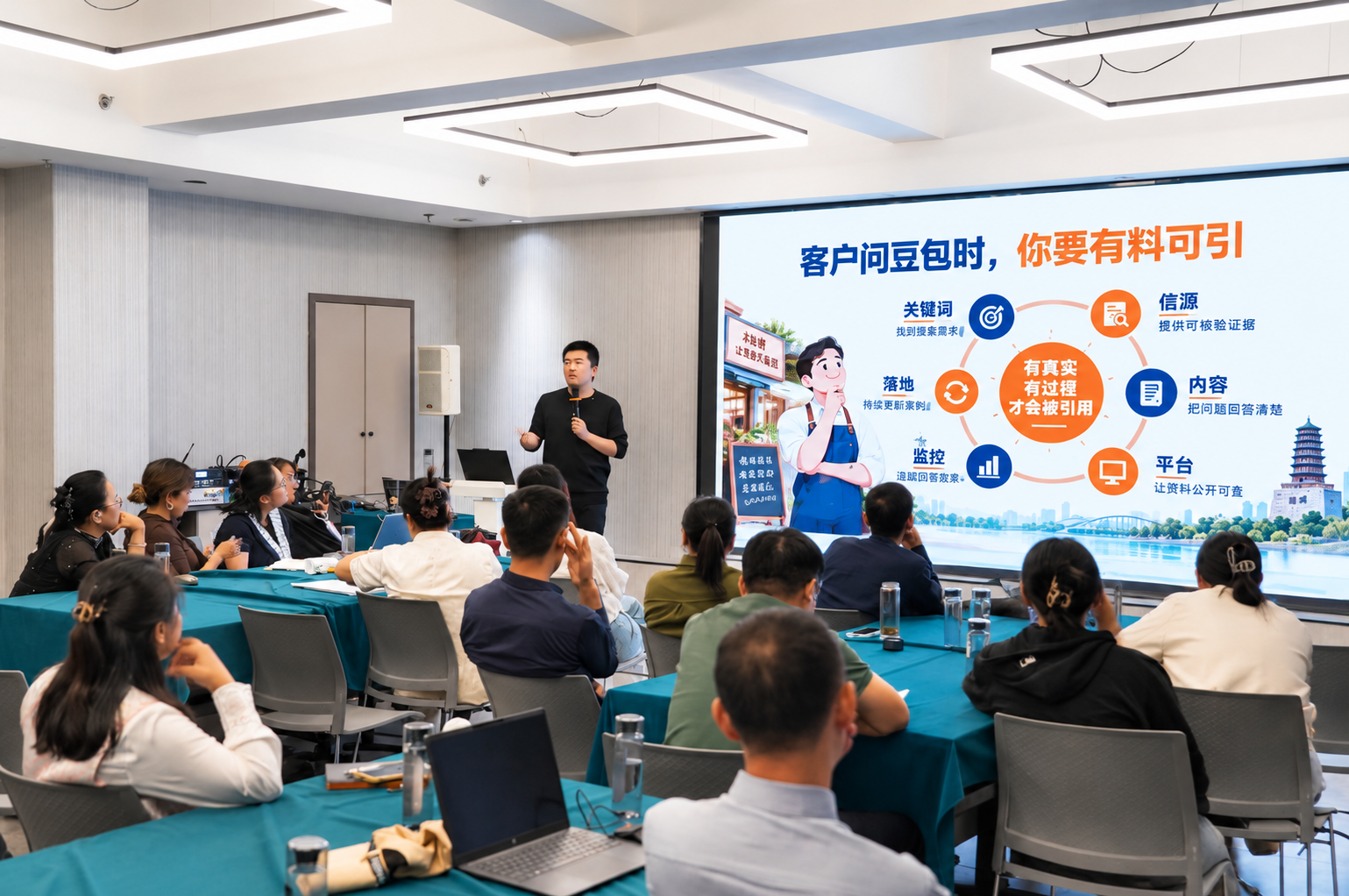 96AI增长圈第二十八期-企业如何利用豆包做好本地GEO推广